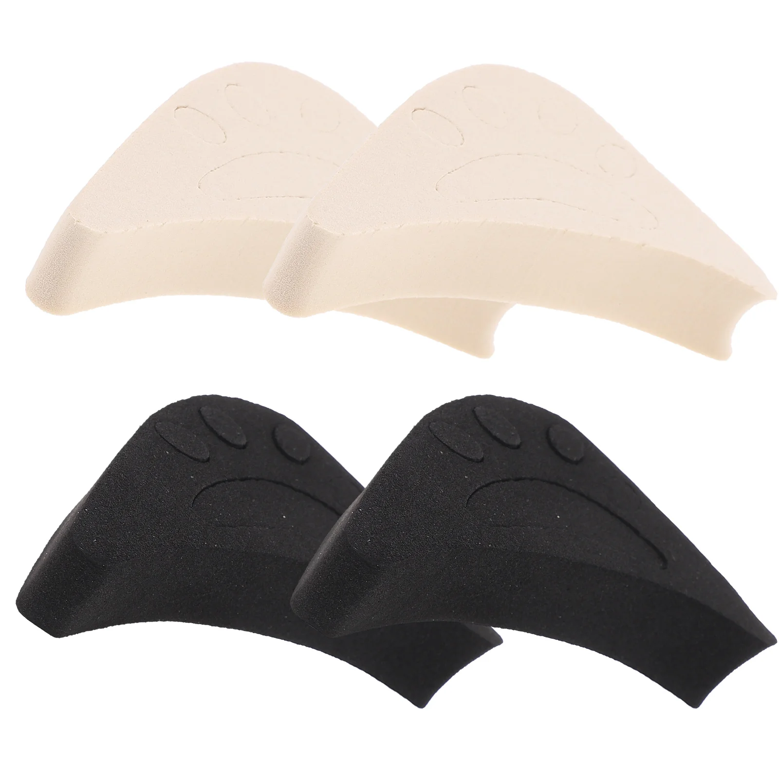 

4pcs Forefoot Pads High Heel Insole Women Shoes Adjustable Toe Plug Metatarsal Cushion Ball of Foot Pain Relief Anti Slip