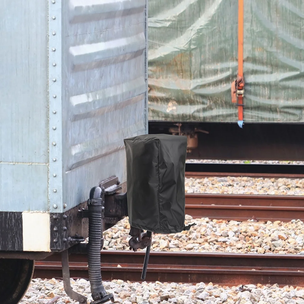 غطاء مقبس اللسان الكهربائي العالمي غطاء حماية برباط قابل للتعديل ل وصلة مقطورة Rv مقاوم للماء ومتين