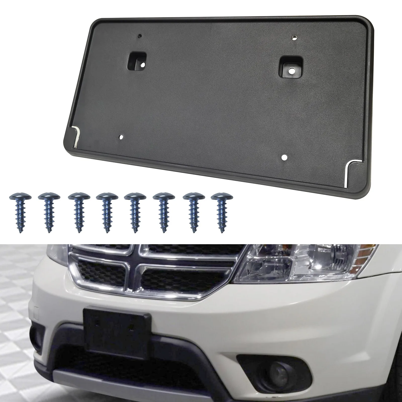 

Для Dodge Journey 2009-2019 гг. Держатель рамки переднего номерного знака Монтажный кронштейн