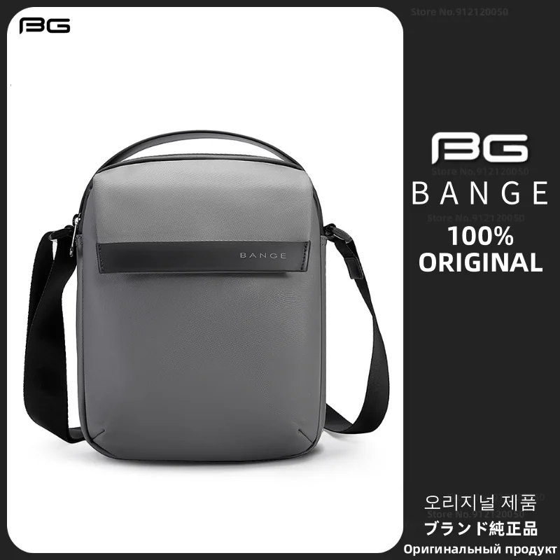 

BANG Men's crossbody bag Black Waterproof men shoulder bag Fashion Messenger Bag Luxury Multifunction Handbag Chest Bag