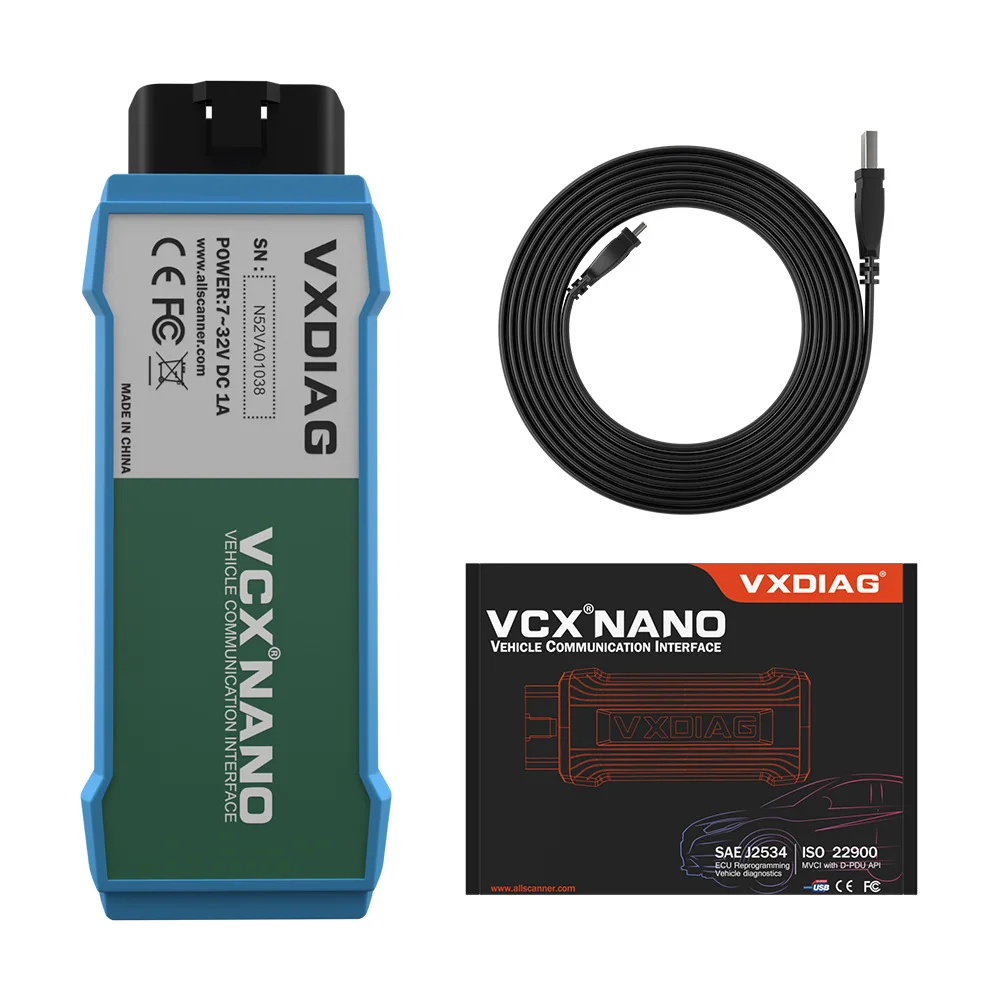 NEW WiFi Vxdiag Vcx Nano Compatible With ODIS For VW