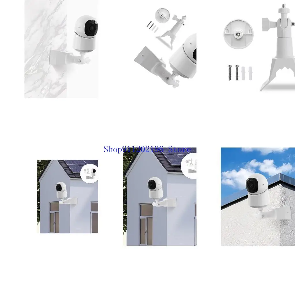 P82A Outdoor Camera Mounting Bracket Holder Rack for Security Cameras and Solar Panel