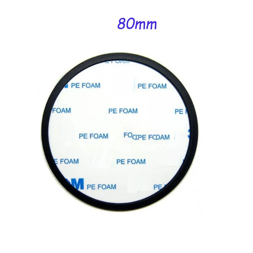 80mm Premium Super Adhesive Sticker Car Dash Pad Mount Disc for Auto DVR GPS Recorder Navigator Suction Cup Holder Fix Base