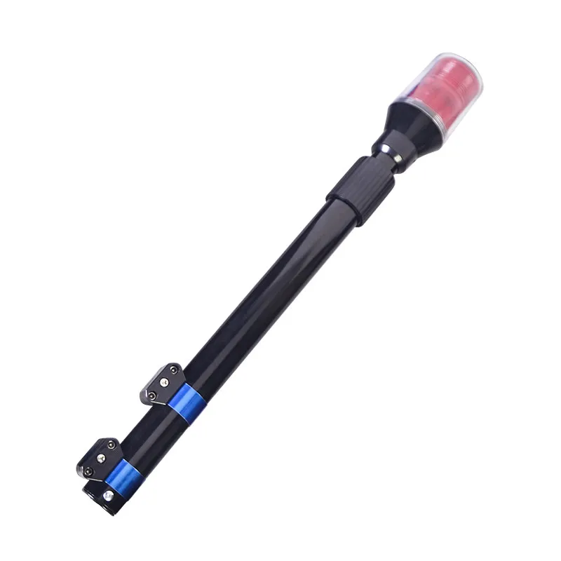 Patrol car warning flash light 12V electric battery car motorcycle rear pole light LED long pole