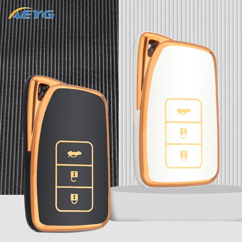 

TPU Car Smart Key Case Cover Shell Fob For Lexus NX GS RX IS ES GX LX RC LS UX 200 260 250 350 450H 300H NX200 NX300 RX350 ES300