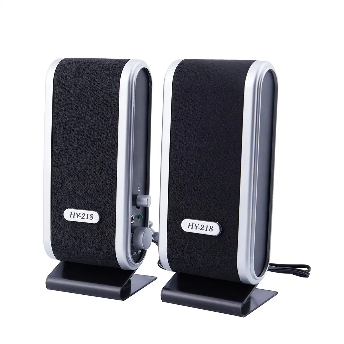 

2X New 120W Usb Power Desktop Computer Notebook Audio Speaker 3.5Mm Earphone Jack