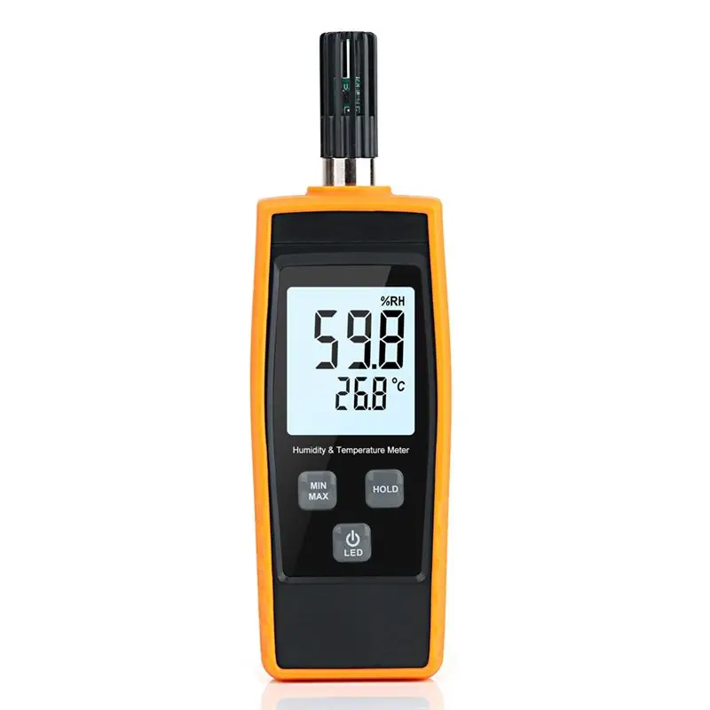 [NEW!A08R】 Inductive Digital Indoor And Outdoor Thermometer And Hygrometer Measurement Range 0-100%RH,-20-80℃
