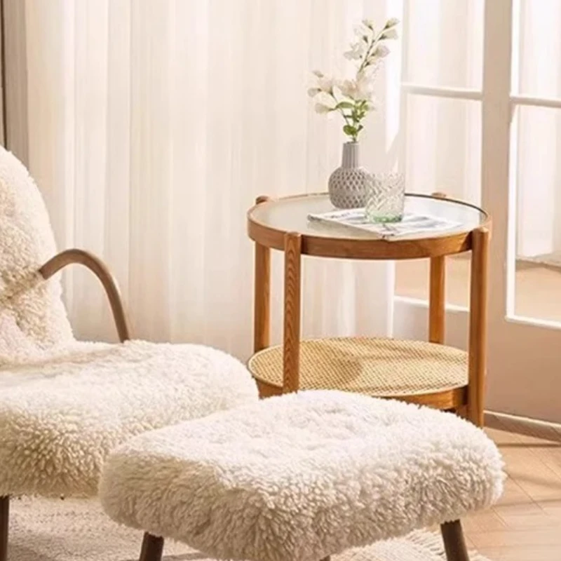 

Single Sofa Balcony Dining Chair Underframes Upholstered Armchair Nordic Mid Century Lounge Chair Muebles Para Hogar Furniture