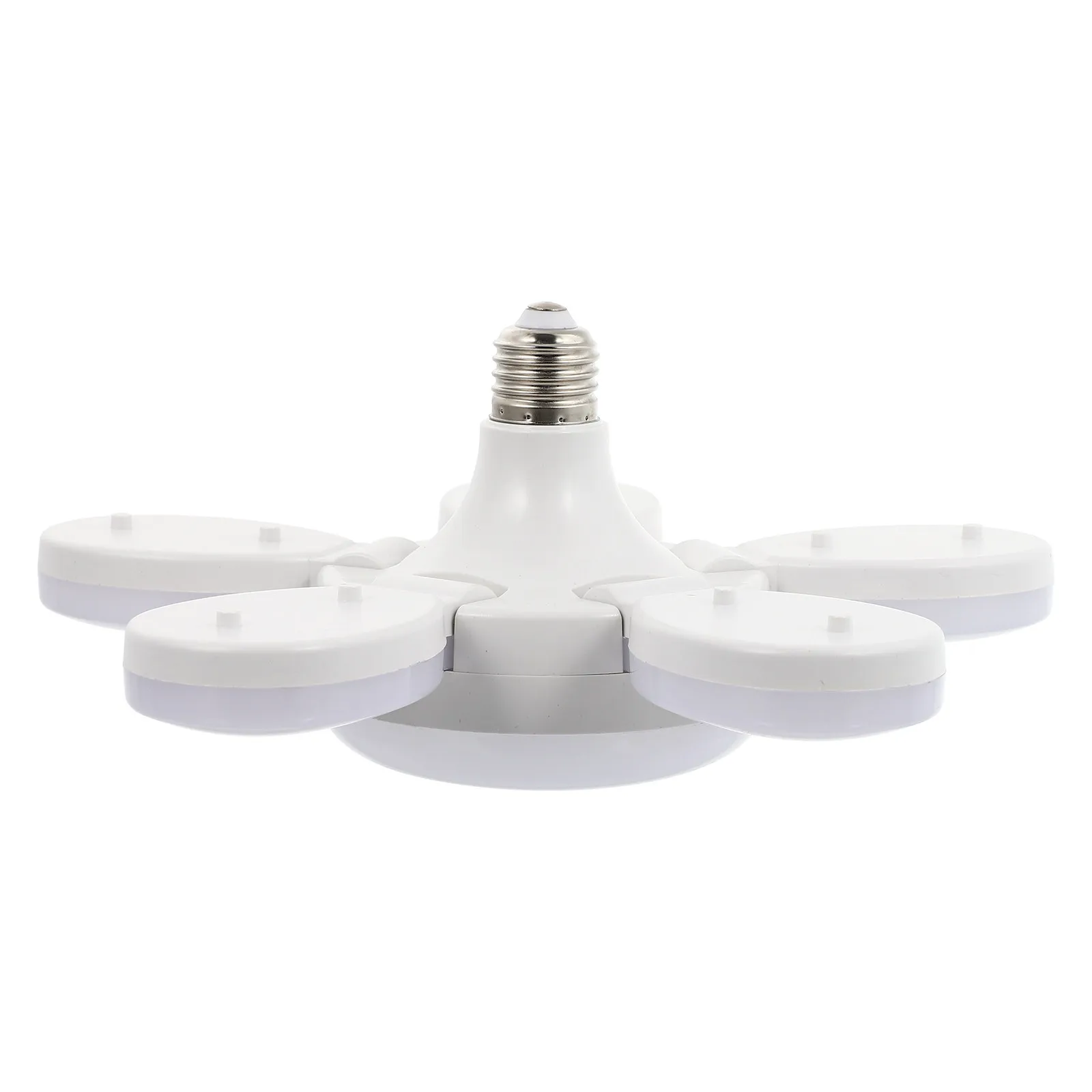1Pcs Colorful Five-Petal Folding Garage Light LED Ceiling Lamp Adjustable Rotating Design for Even Bright Eye-Caring