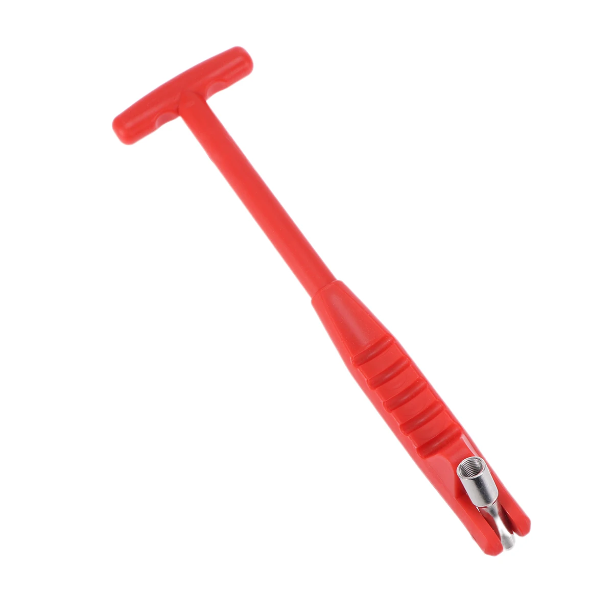 

Tire Valve Mouth Repair Kit Durable Red Handle Steel Shaft Universal Design Car Truck Bike Motorcycle Accessories