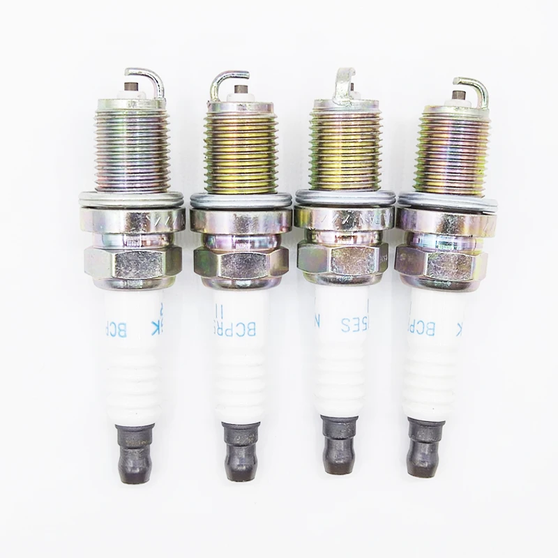 4pcs BCPR5ES-11 3524 Spark Plug Candles For Nissan Toyota Chevrolet Matiz M200 M250 0.8/1.0L Daewoo Matiz Tico BCPR5ES11