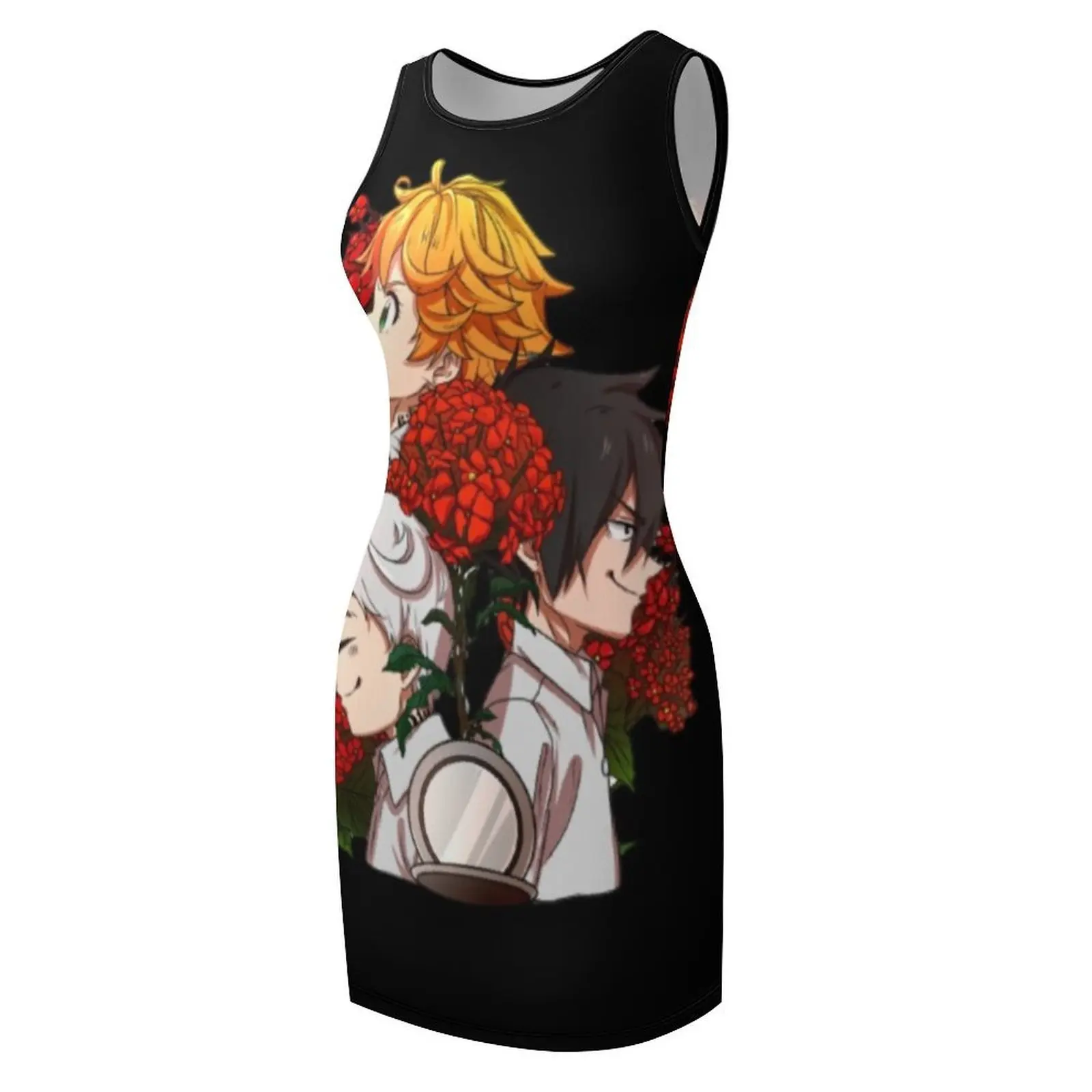 وعد نيفرلاند نورمان، راي، وإيما. ملابس فستان صيفي بدون أكمام للنساء ملابس نسائية صيفية