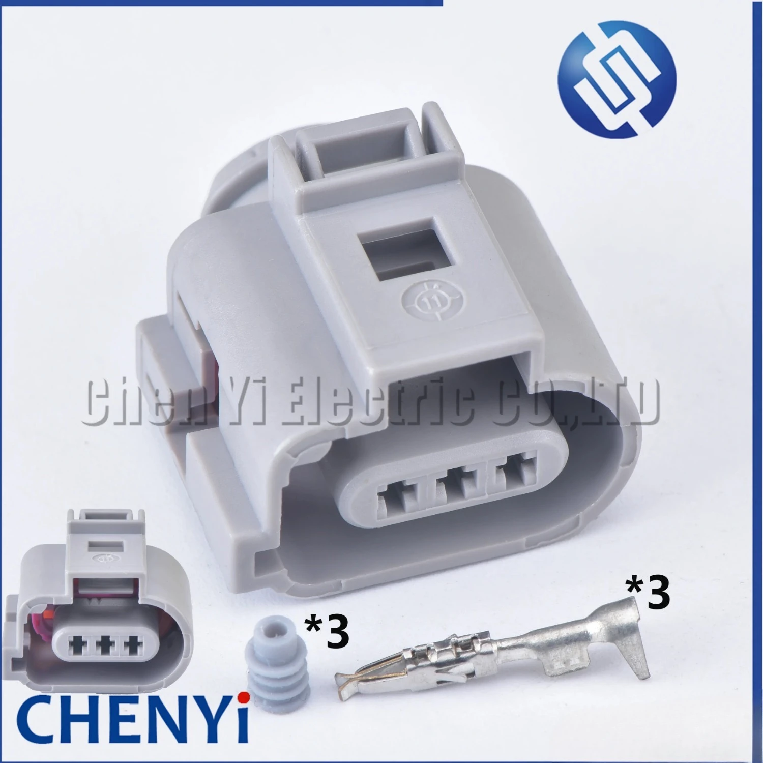 Conectores automotrices de 3 pines, sensor de posición del árbol de levas, sensor de detonación, bomba de aceite de alta presión, arnés de cables, enchufe 3B0973703 G 3B0 973 703G