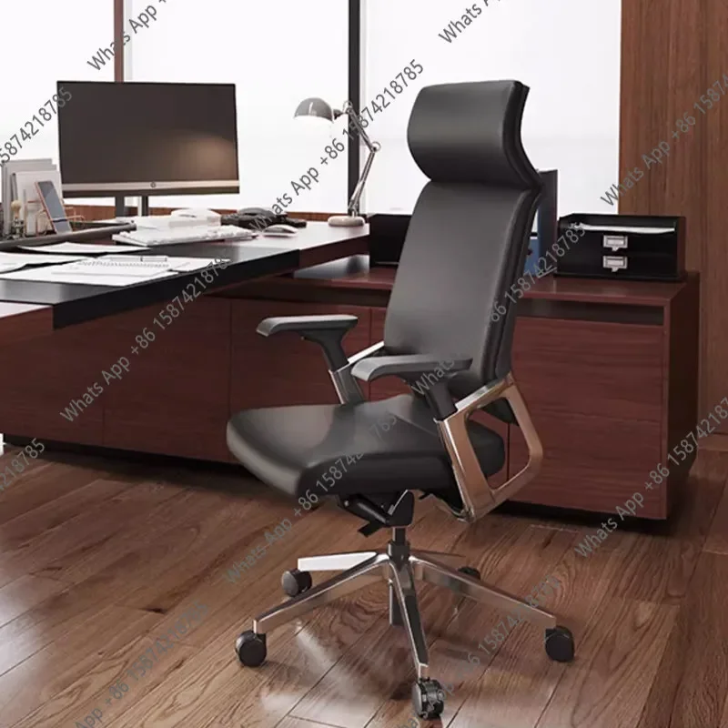 

V64 Boss Leather President Office Chair Can Lie Down Luxury High-end Atmosphere Class Computer Chair Home Business