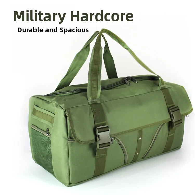 

Durable Ox Cloth Travel Bag Men's Handheld Lage for International Travel Large Capaci Waterproof Vintage Sle Bag