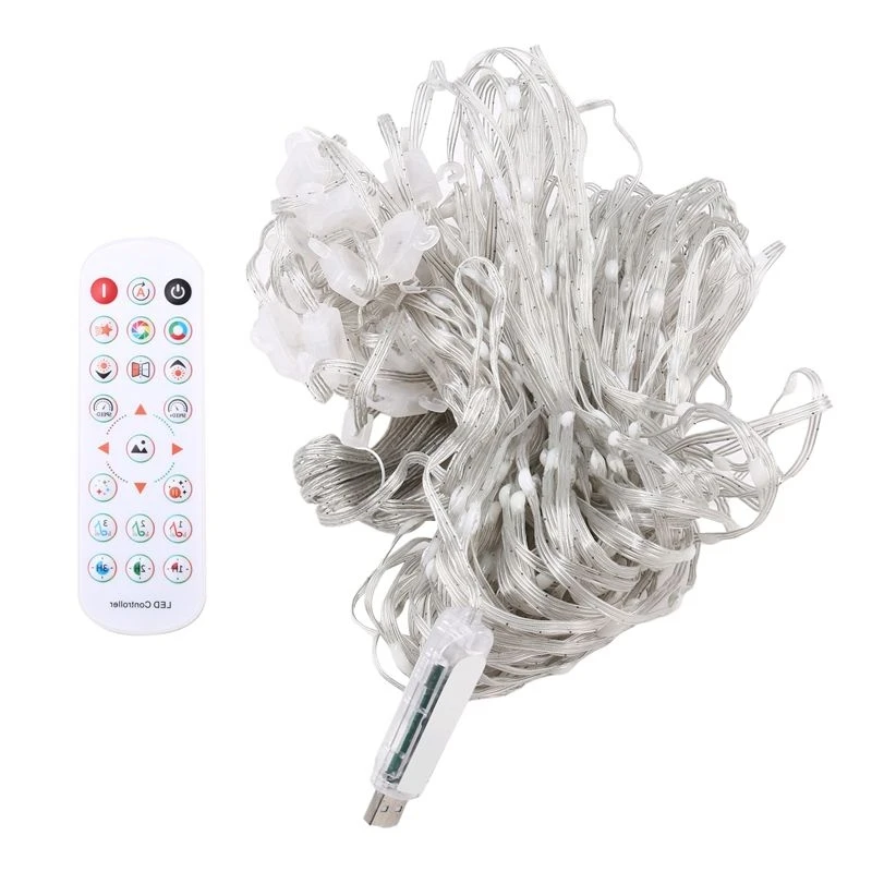 Cost Effective Smart Curtain Lights Bluetooth App Control RGB LED String  Waterproof Fairy Light USB DIY Display Room Decor