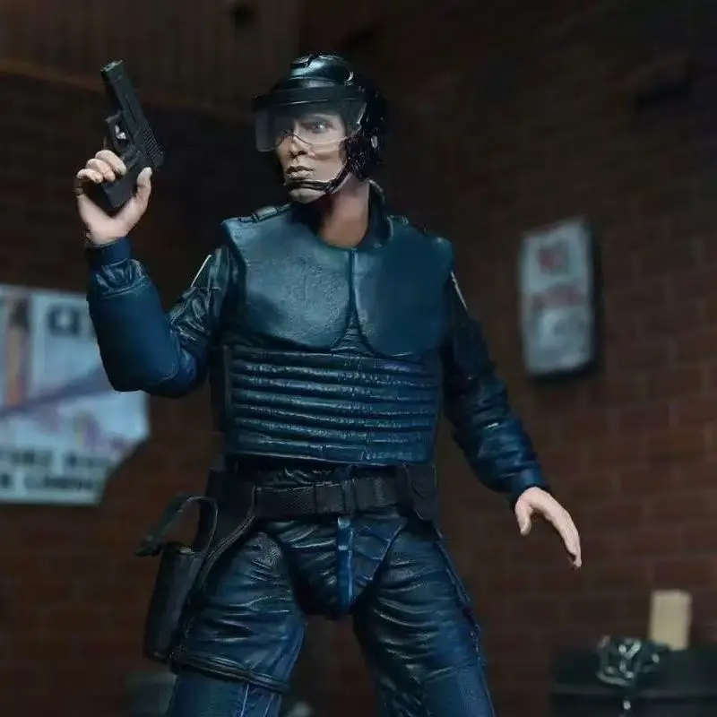 NECA Figuur Robocop Alex J. Murphy Action Figure Model Speelgoed Gezamenlijke Movbale Pop Kamer Ornament Kerstcadeau voor kinderen