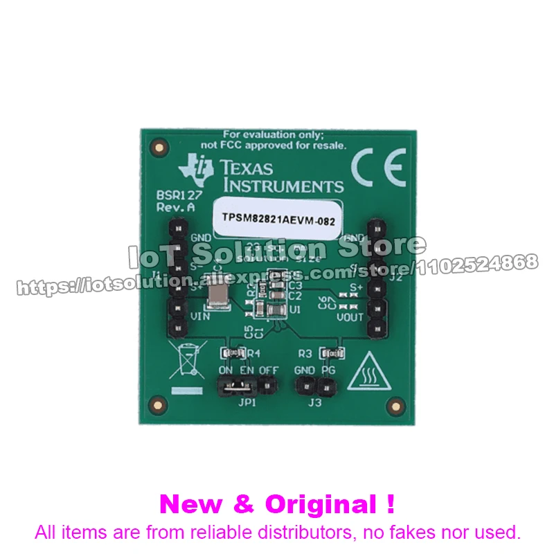 TPSM82821AEVM-127 TPSM82821A evaluation module, 1-A step-down converter with integrated inductor and forced PWM mode
