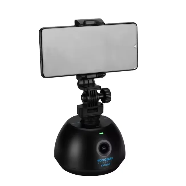 360° Rotation YONGNUO YN360G Auto Tracking Smart Shooting Phone Holder 3 Auto Face/Body for Videos/Vlog/Youtube Live Broadcast