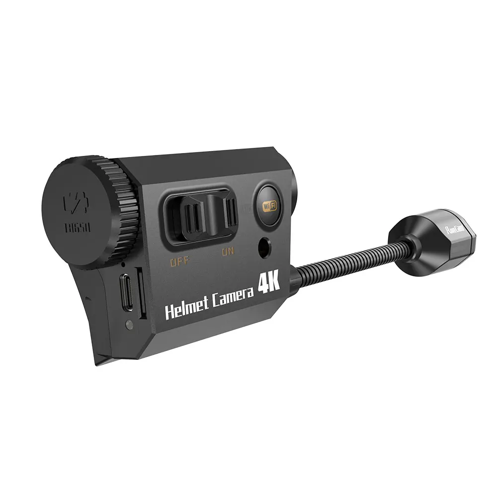 RunCam Helmet Camera 4K Face Mask Recorder Airsoft Recording Long Battery Life 1920*1080 60fps Built-in Wifi/Type-C Interface