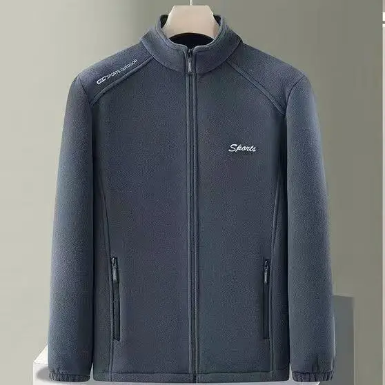 سترة رجالية من الصوف بياقة عالية للدفء في الشتاء، ملابس خارجية سميكة من القطن للارتداء اليومي، ماركة بروميس للرجال، جديد خريف...