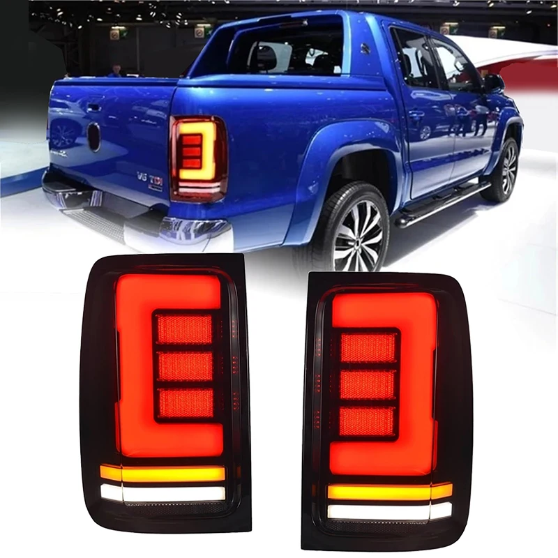 

Amarok Auto Lamps Rear Led Lights Taillamp With Turn signal Fit for vw Amarok V6 Rear Tail Lights Pickup Car 2008 - 2022