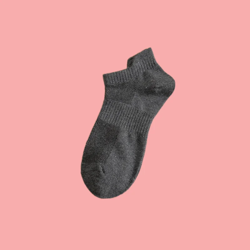 3/5/10 Pairs 2024 New Men's Summer Socks Thin Cotton Socks Moisture Wicking Men's Low-top Shallow Sweat-absorbing Cotton Socks