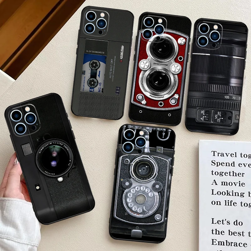 Retro Nostalgia Camera Case For OnePlus Nord CE 5 3 4 Lite N20 N30 OnePlus 13 13T 10T 9 10 Pro 11 12 12R 13R Cover