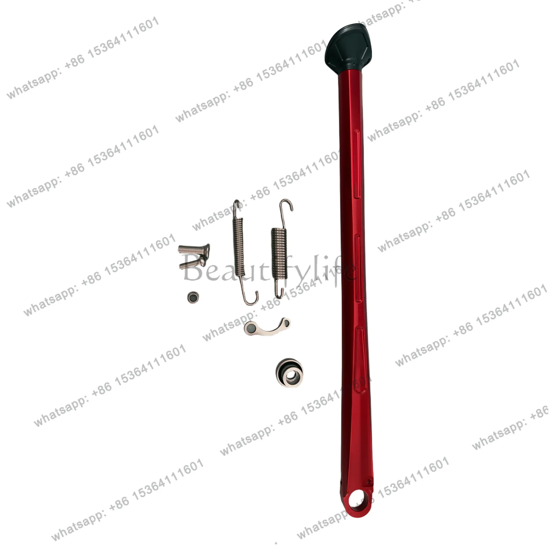 

Suitable for motorcycle foot support bracket CNC process, modified side support 430mm