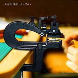 Leather Craft Manual Edge Skiving Machine Leather Splitter Skiver Paring Diy Tool