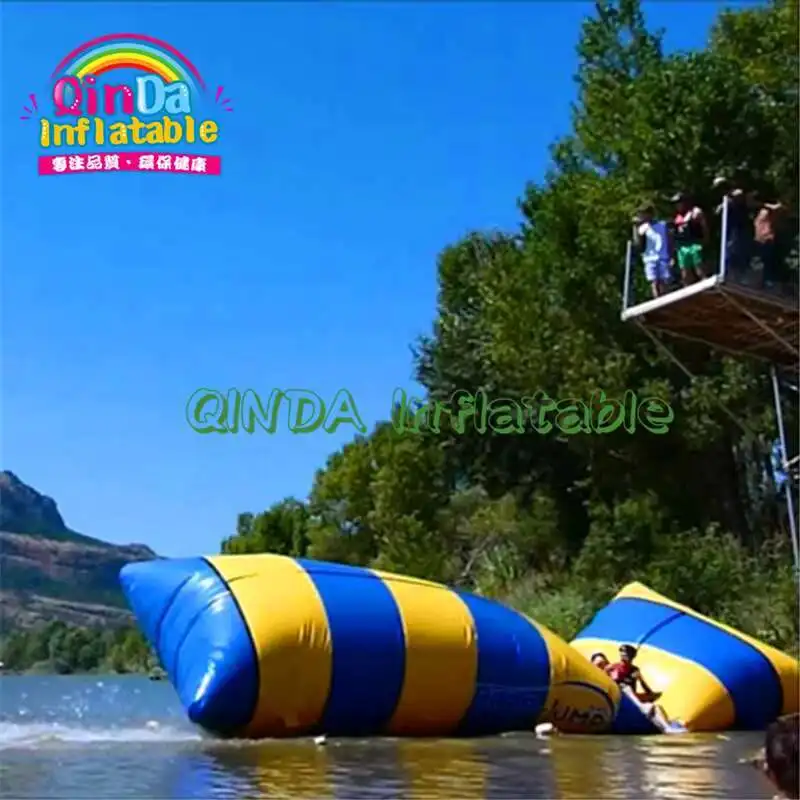 

Надувная водная катапульта-блоб для аквапарков Summer Lake, оборудование для прыжков на воде, в продаже