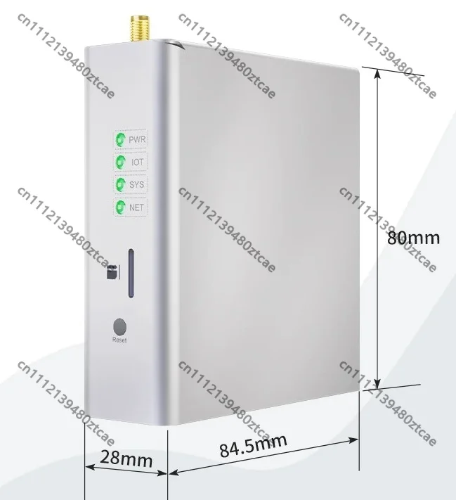 PLC Remote Control Debugging O&M Module Data Acquisition 485 Serial Port Ethernet 4G IoT Industrial Gateway