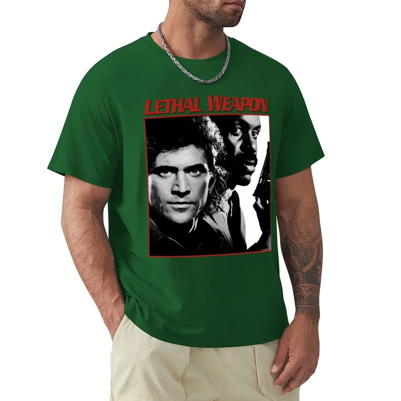 Lethal Weapon 90s T-Shirt cheap stuff blue archive men t shirts