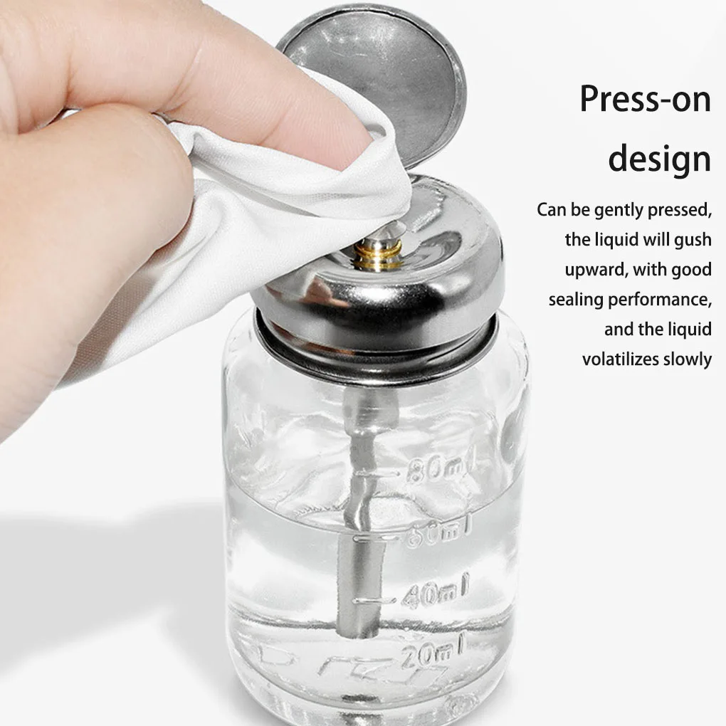 Pumpflasche, transparent, professioneller Flüssigkeitsspender, Heimgebrauch, Reisen