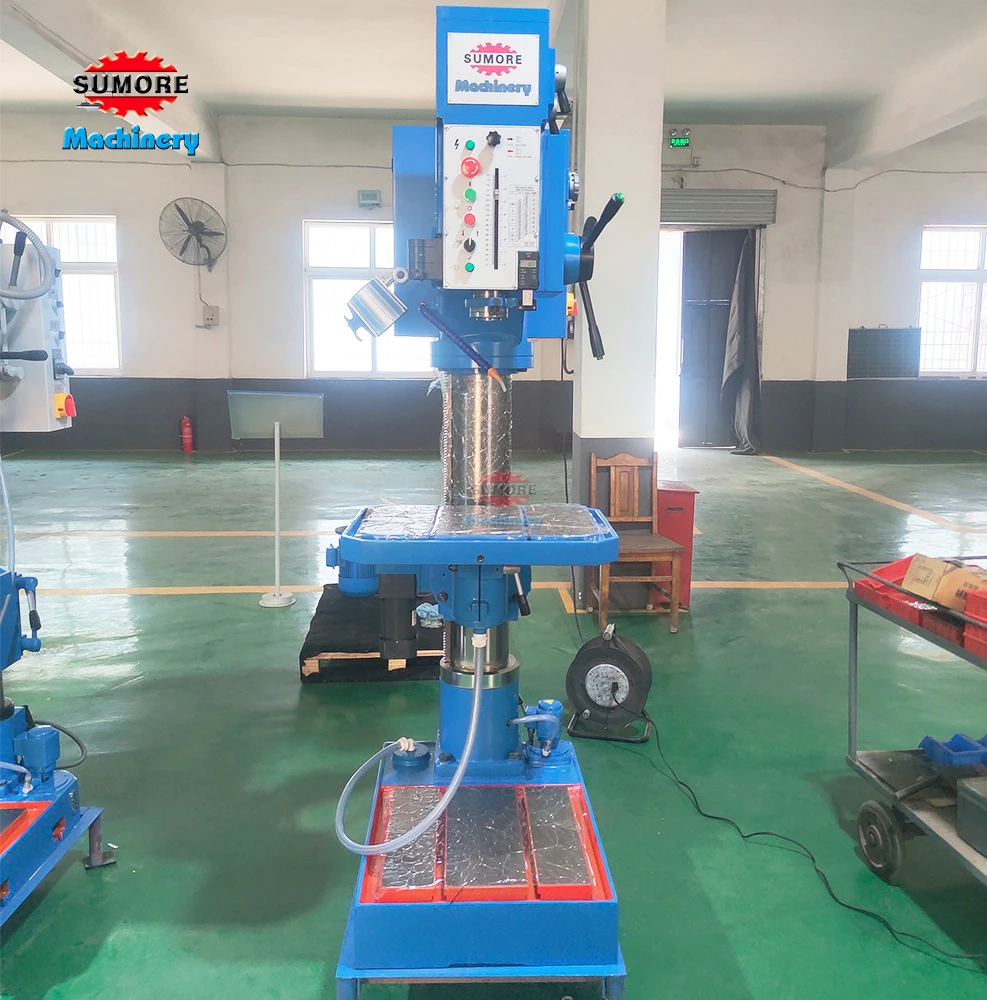 Factory Z5040/Z5040a Pillar Drilling Machine Vertical Drilling Machine 40mm Deep Hole SP3121S Motor MT4 Spindle M24 Tapping