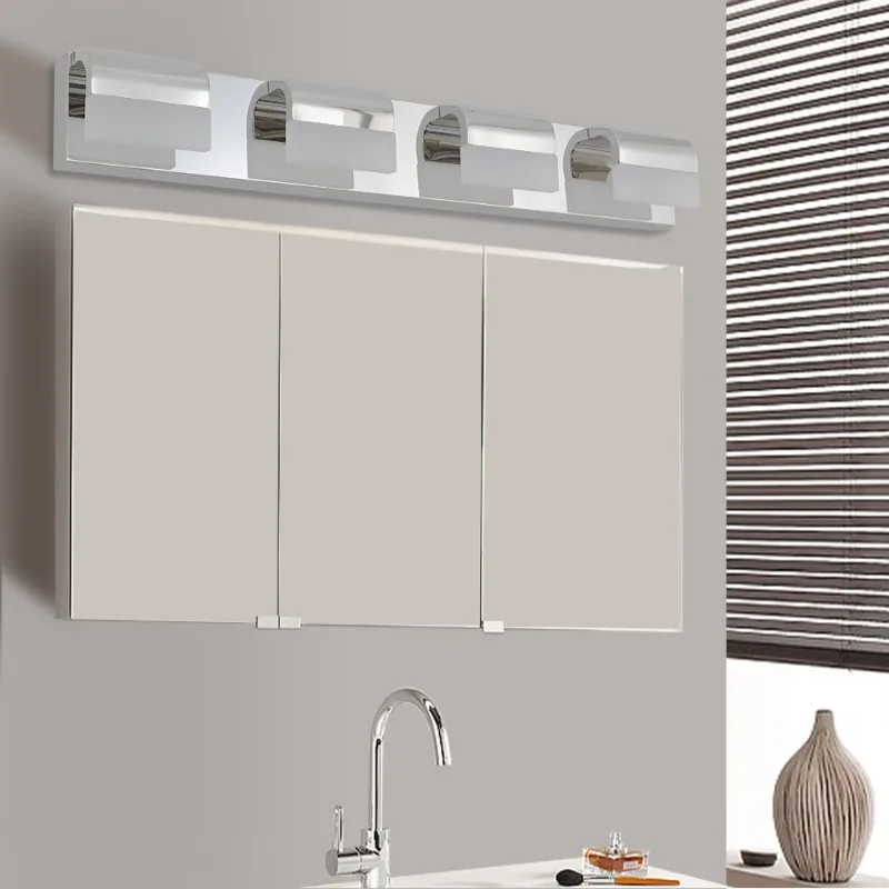 Modern 4-Light LED Bathroom Vanity Light Bath Wall Lighting Over Mirror
