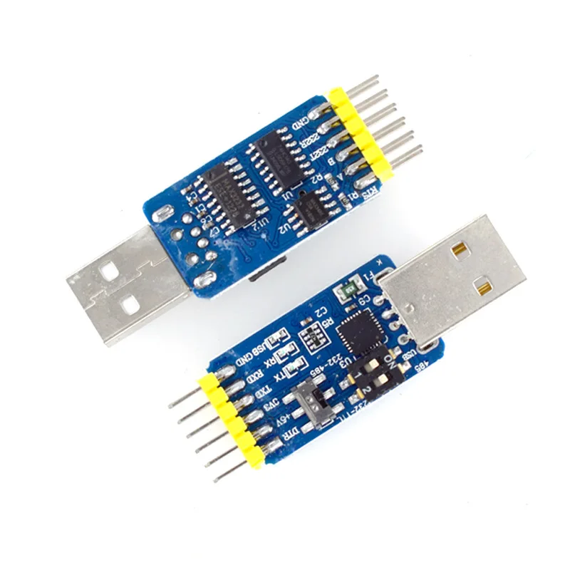 NEW USB CP2102 To TTL RS232 USB TTL To RS485 Mutual Convert 6 In 1 Convert Module Good UART Upgrade Board