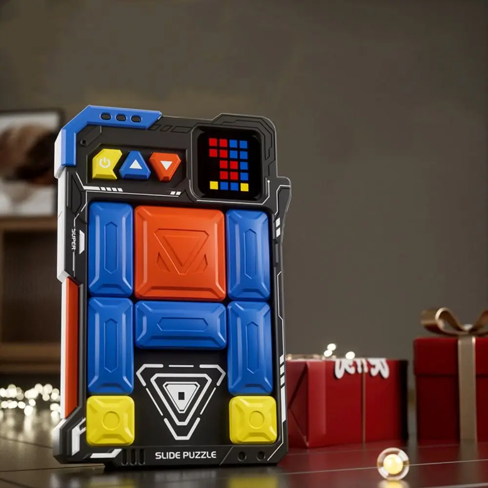 Plastic Smart Super Slide Puzzle Games Handheld Games 520 Level Problems Intellectual Clearance Toys Challenges Interactive