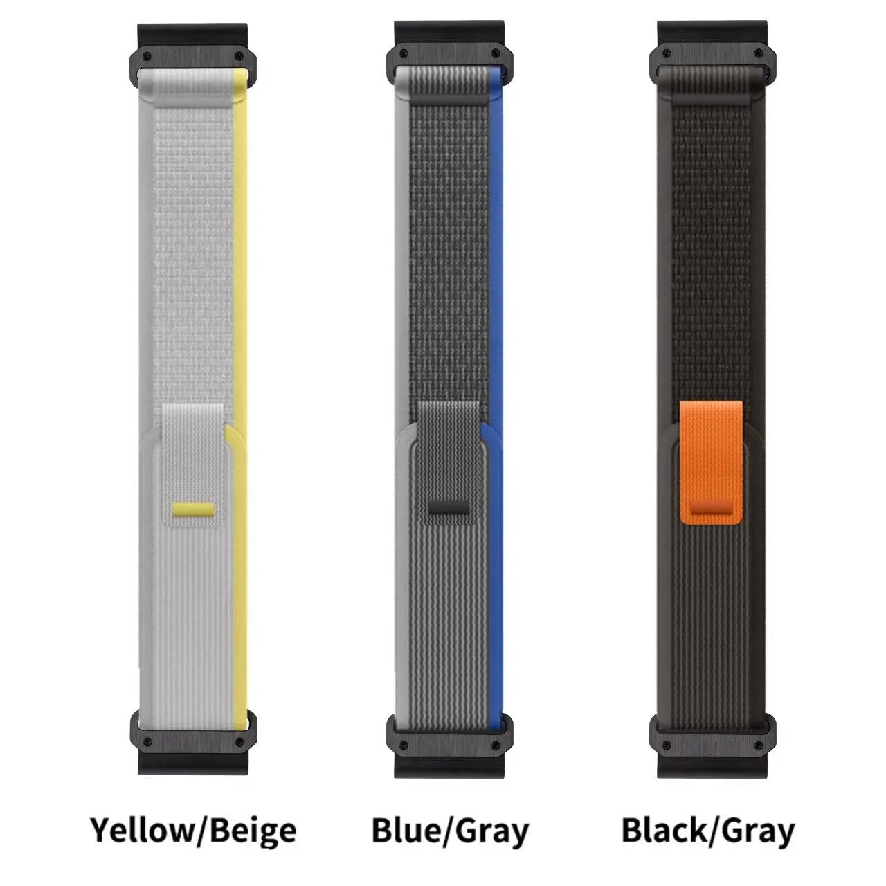 20 22 26 mm nueva correa de nailon para reloj Gramin Fenix 7S 7X E 8 AMOLED 43mm 47mm 51mm Enduro 2 3 enfoque S70 banda Quickfit