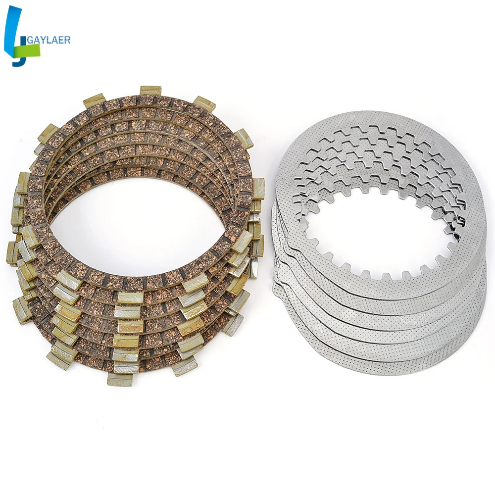 Clutch Friction Disc Plate Kit for Yamaha YFZ350 YFZ350LE YFZ350SP YFZ350SE Banshee 350 Limited 5Y1-16331-01 498-16325-00