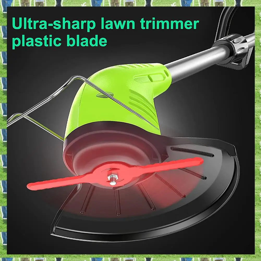 

FTS String Trimmer Head Blades Replace , 24 PC Plastic Cutter Blades Replacement For Cordless Grass Trimmer