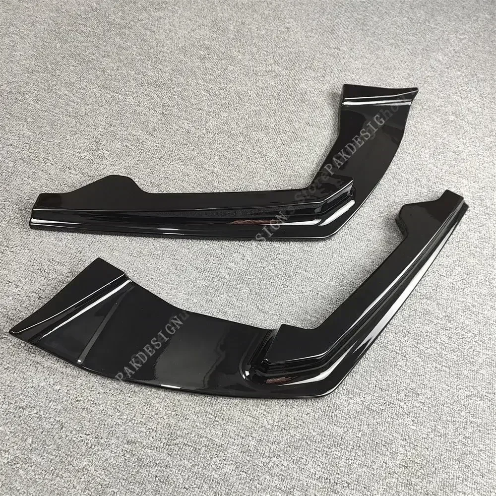 ABS Rear Bumper Diffuser Side Splitter Air Vent Outlet Cover for BMW 5 Series G30 LCI 530i 530d 540i 540d M Pack 2017-2020Tuning