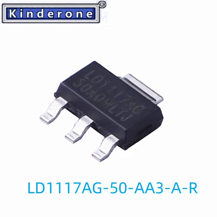 1-100PCS   LD1117AG-50-AA3-A-R SOT-223 NEW IC  electronic components