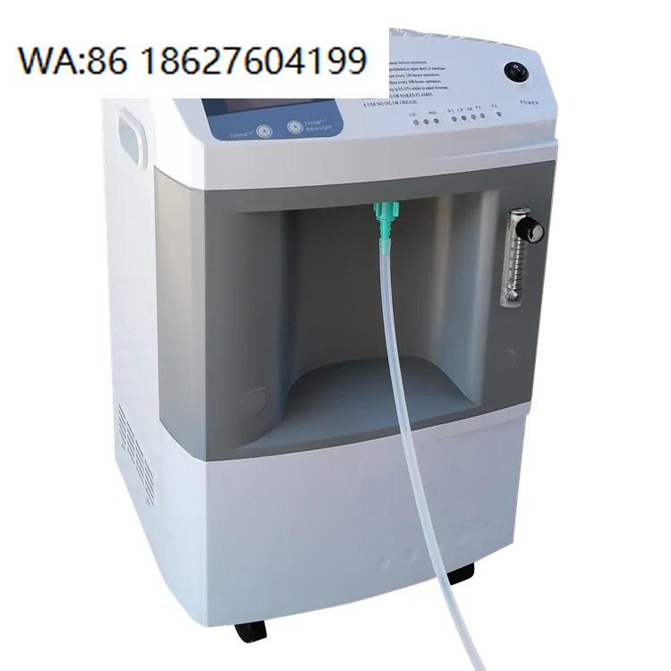 Portable 10L Veterinary Dog  Concentrator Durable ABS Compact Design 93 Purity 1 Year Medical Compliance Warranty
