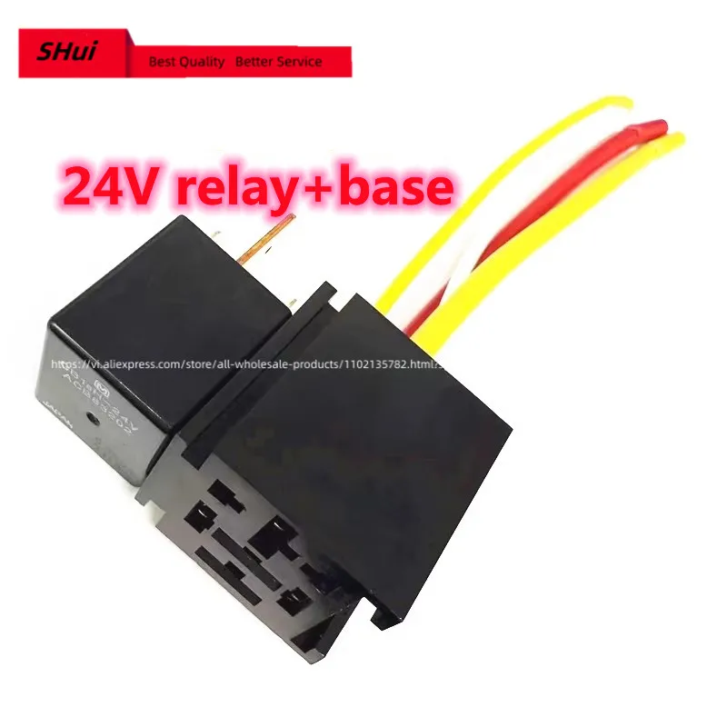 10PCS Imported CB1aH-TR-12V CB1aH-24V waterproof 70A automobile high-power 12V 24V four-leg wide-leg relay.