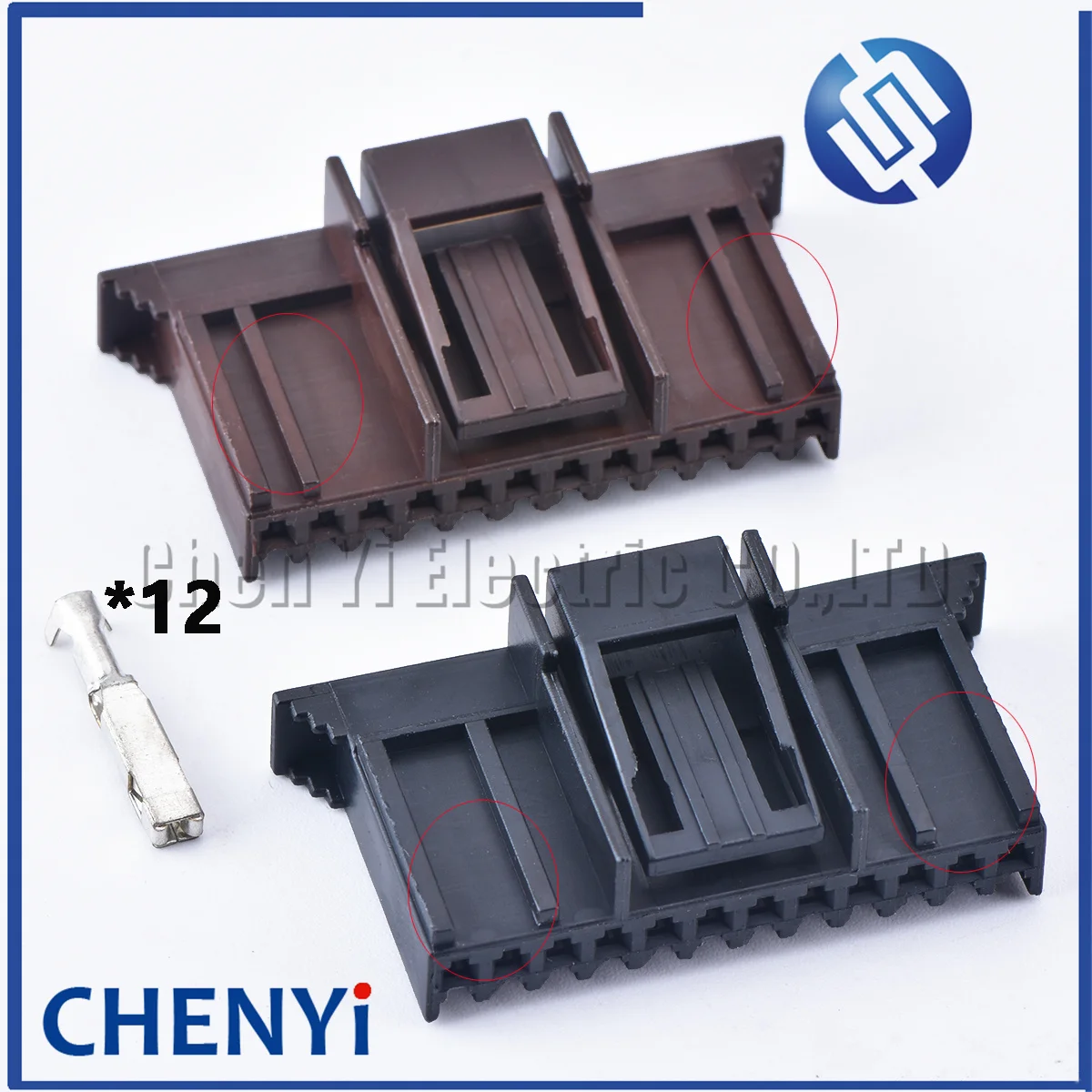 12 Pin plastic housing plug 12p wire harness connector 211PC122S0017 211PC122S0017 With Terminal Pins