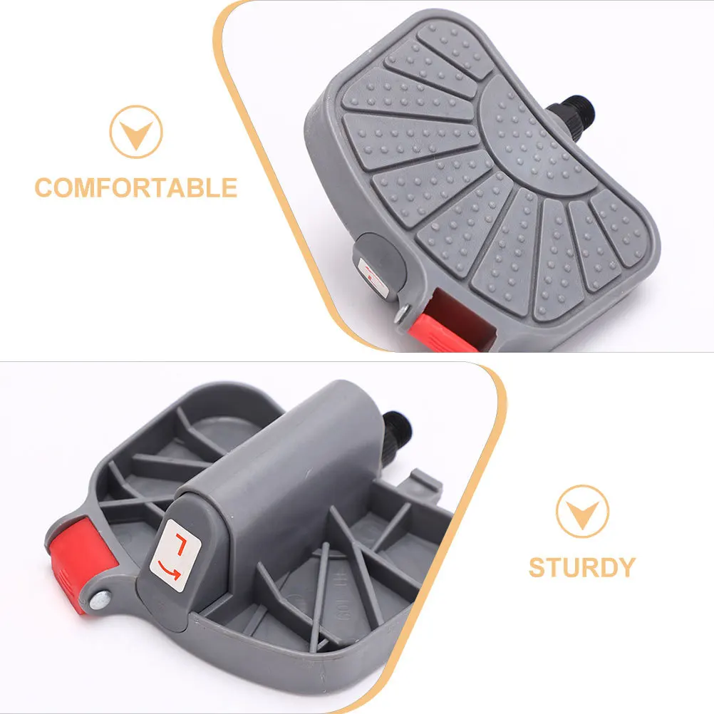 

1 Set Bike Pedals Anti-Skid Surface Indoor Cycling Exercise Replacement Parts Fitness Riding Flat Pedals For Road Use