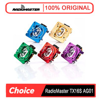 RadioMaster TX16S AG01 Full CNC Throttle and Centering Hall Gimbal For TX16S MKII Series Colorful RC Drone DIY Parts