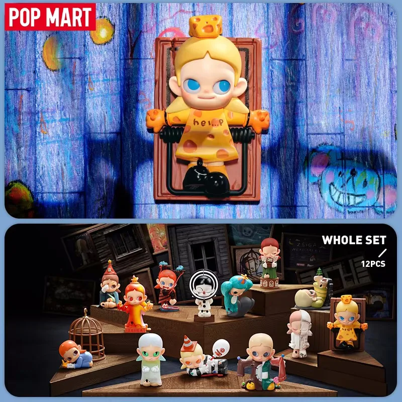 POP MART Zsiga We All Are Kids Series Blind Box Toys Kawaii Anime Action Figure Caixa Caja Surprise Mystery Box Dolls Girls Gift