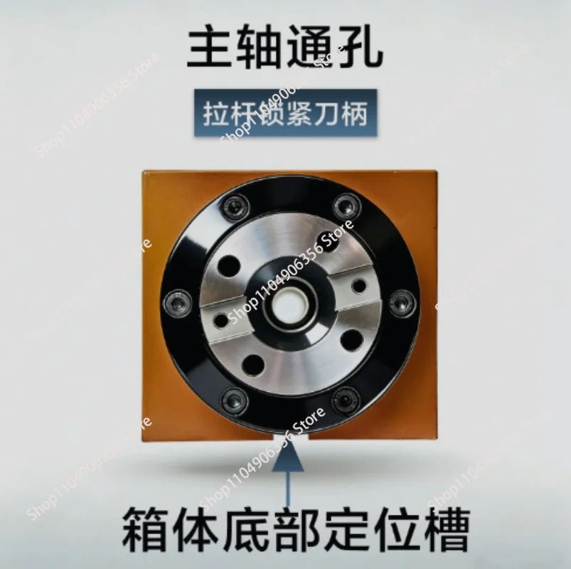 MT3/BT30 High Precision Waterproof Spindle, Boring Milling Cutting Power Head for Drilling and Tapping Machine Retrofit